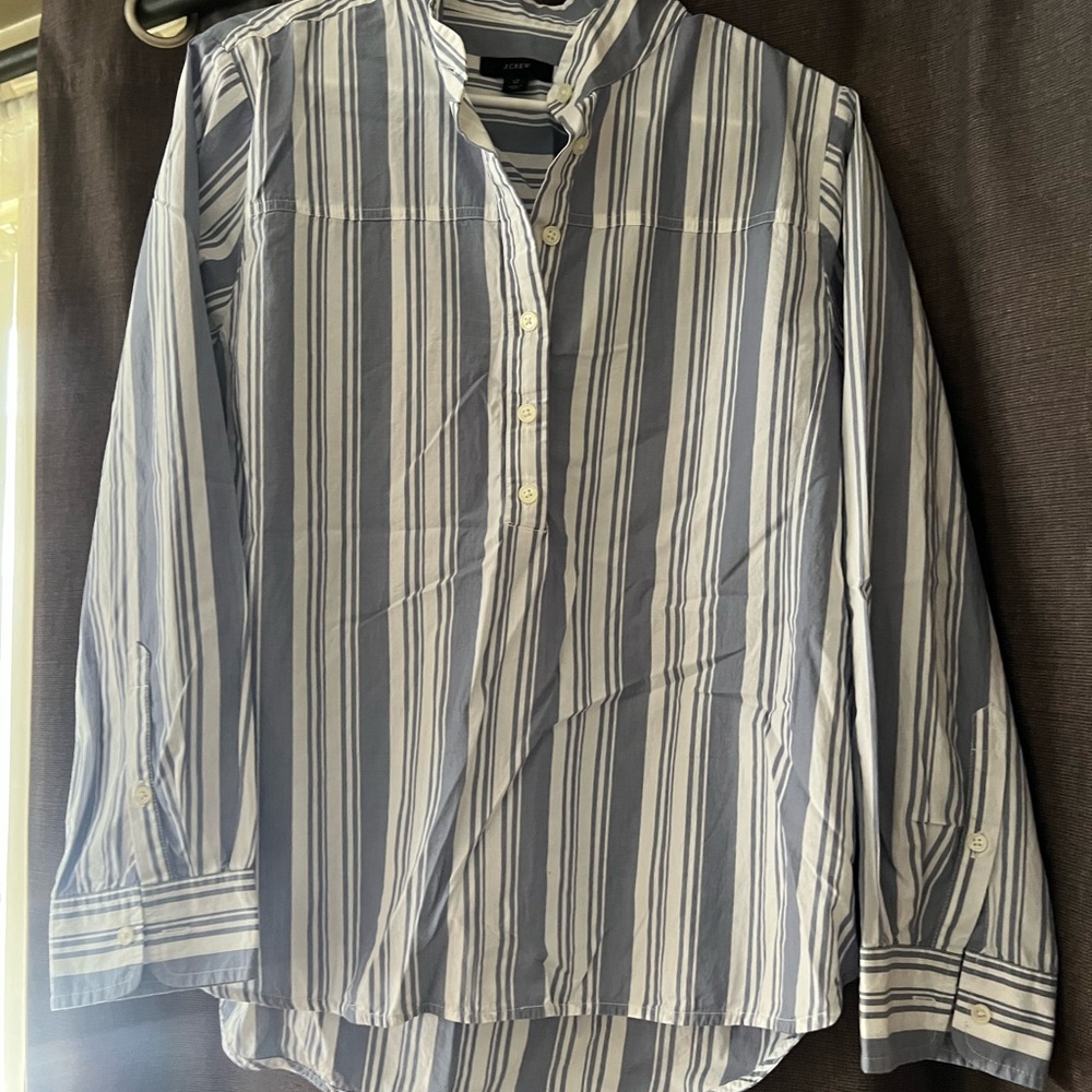 J. Crew Popover Shirt - Picture 2 of 6